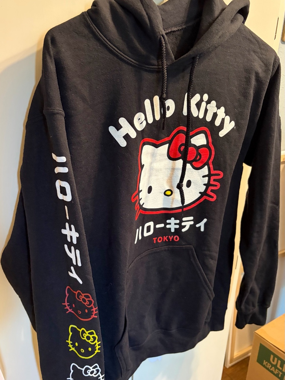 Sanrio Hello Kitty Black Tokyo Hoodie - Picture 3 of 6